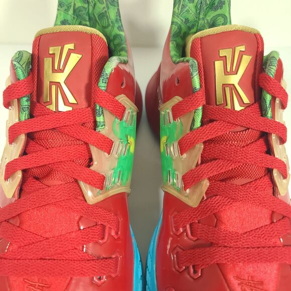 Nike Kyrie Low 2 x SpongeBob SquarePants Mr Krabs Men\'s Sz 9 CJ6953-600 EUC main image 8